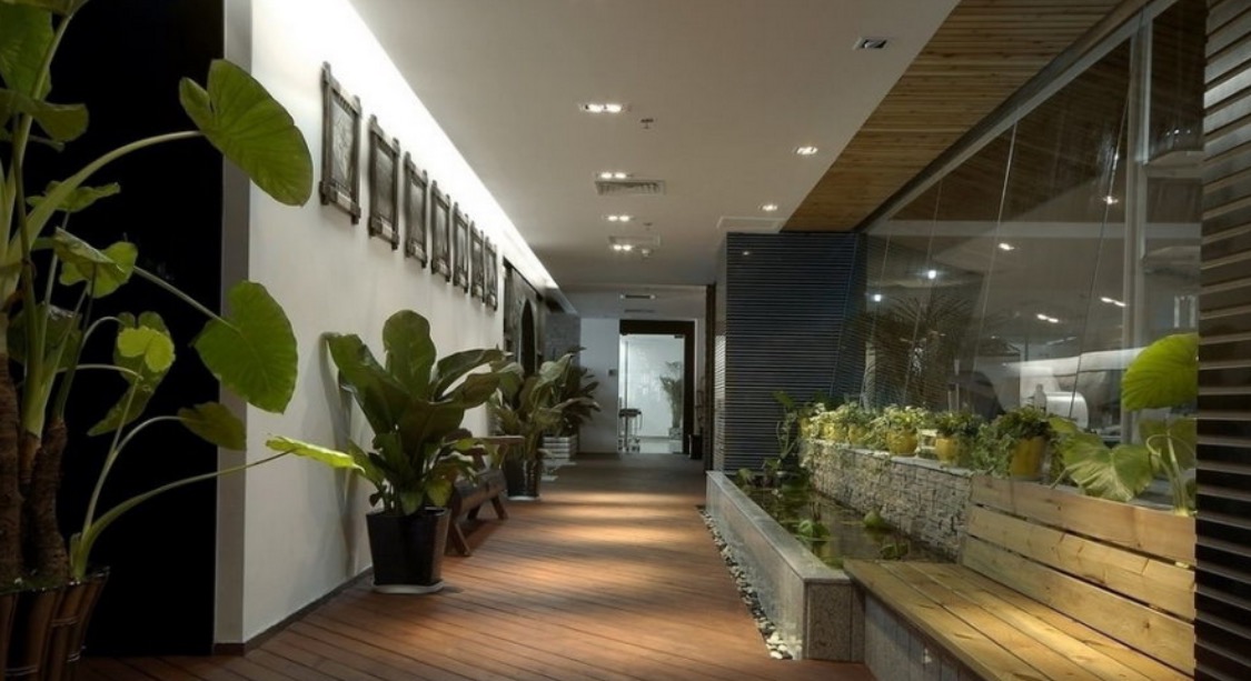 色彩亮點是深圳辦公室裝修常識的秘密